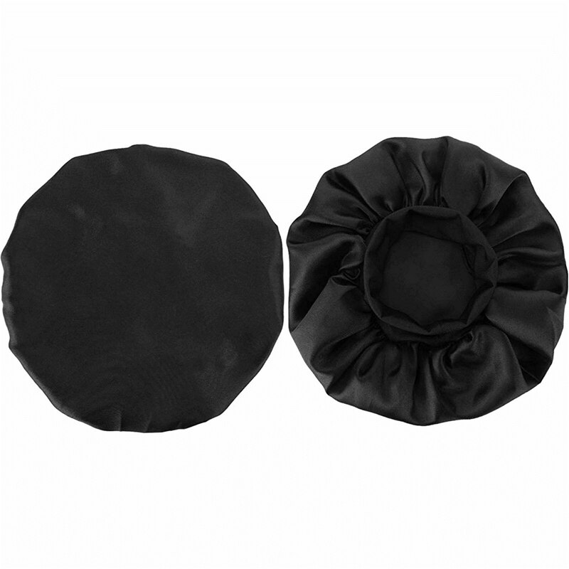 1Pcs Hair Bonnet Satin Cheveux Nuit Gorro Sleeping Hair Cap Shower Head Wrap Styling Bonnets for Women Czepek