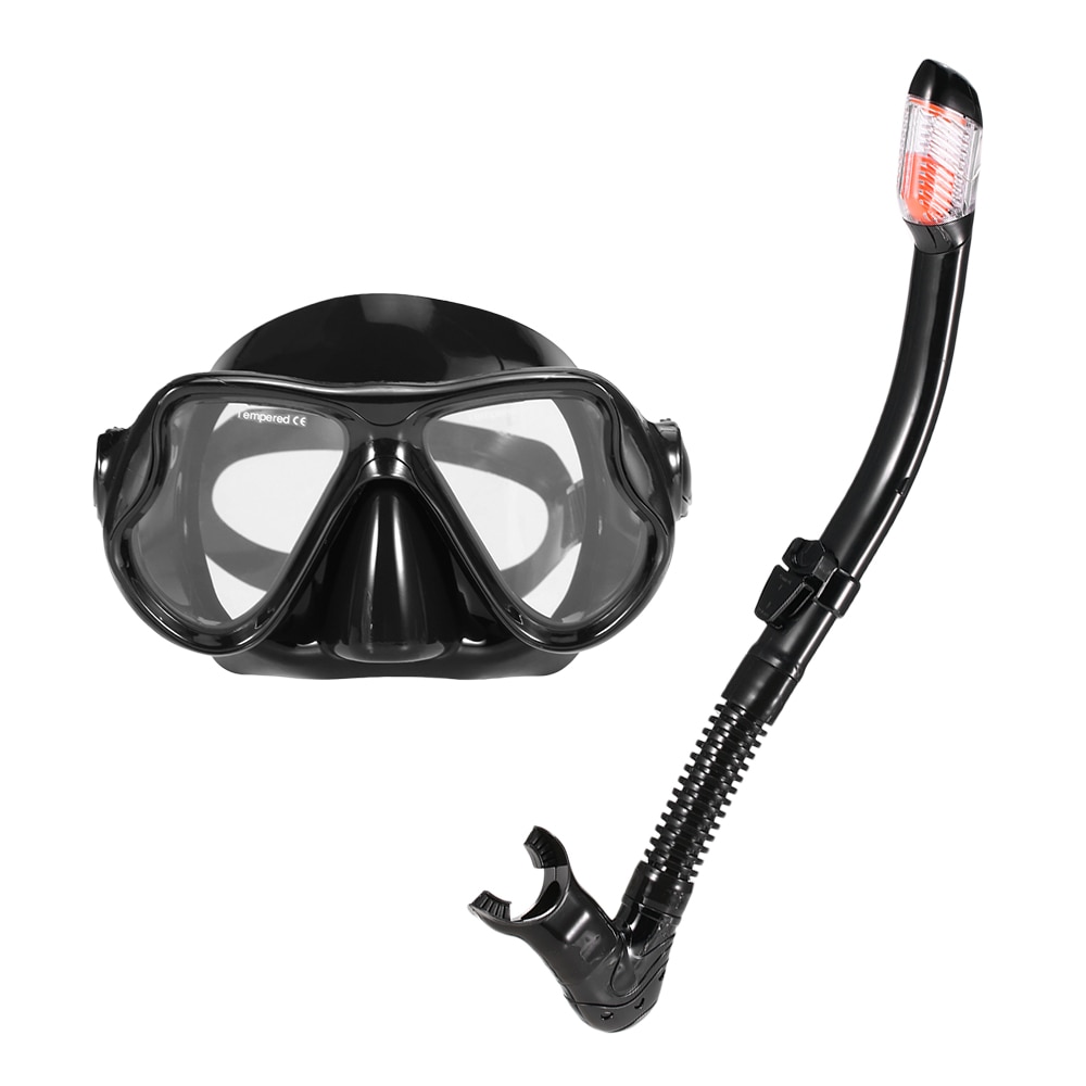 NEUE Berufs Tauchen Tauchen Maske und Schnorchel Anti-Nebel Brille Gläser Tauchen Schwimmen Einfache Atem Rohr einstellen