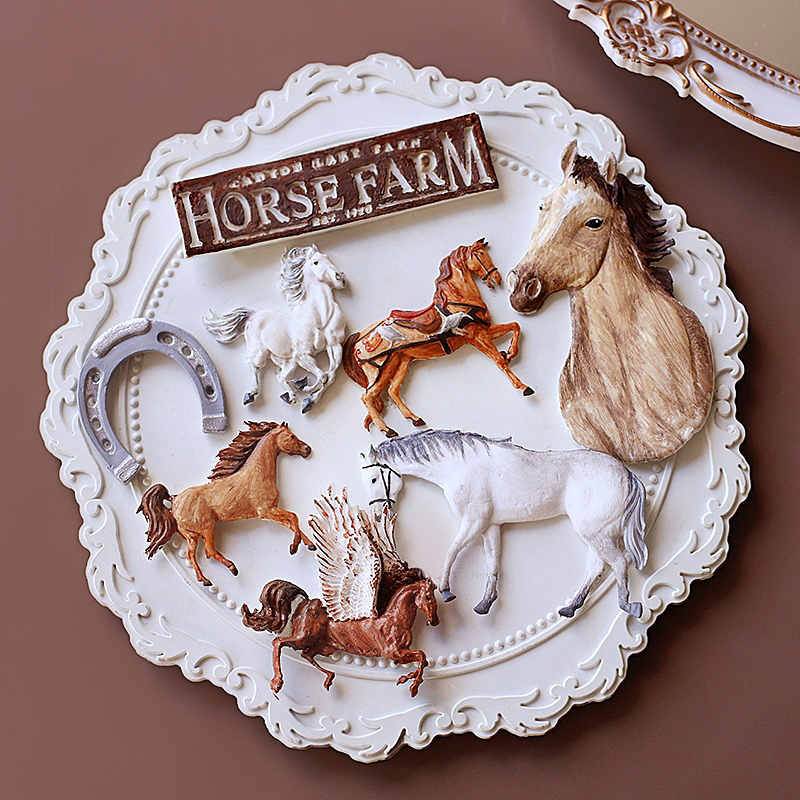 Mirosie-Moldes de silicona con alas de Pegaso, carrusel de caballo, pastel de unicornio, Fondant, Chocolate, bricolaje, molde de silicona para pastel, accesorios para hornear
