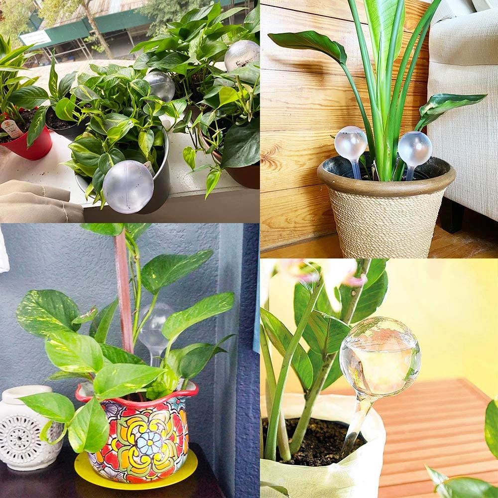 1/4/10 PCS Automatic Plant Watering Bulbs Self Watering Balls House Garden Water Can Houseplant Device Drip Irrigation System