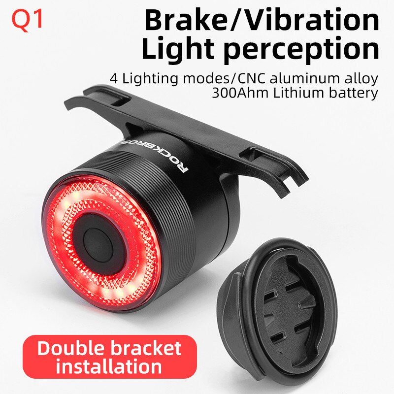 Rockbros cykellygte til gopro holder igs lysholder 1000 lumen cykellygte 4800 mah cykel forlygte flash cykellygter