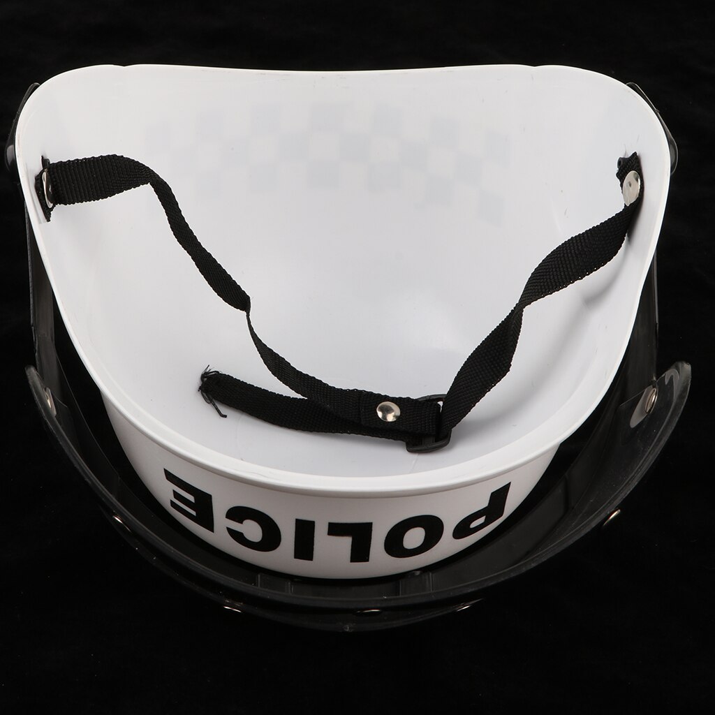 Casque de Police avec visière pour moto, déguisement pour enfant, jouet de jeu