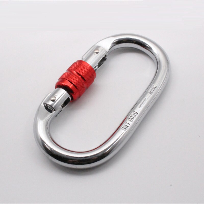 2 stück/set karabiner für aerial-yoga-hängematten, ce-zertifiziert, 25kn karabiner-fitnesszubehör für yoga-hängemattengurt