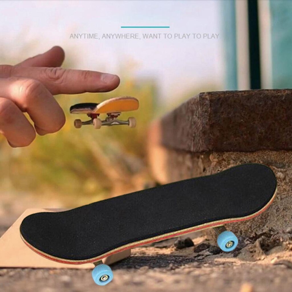 Finger Skateboard Mini Fingerboard Party Favor Fingerboards W/ Storage Box