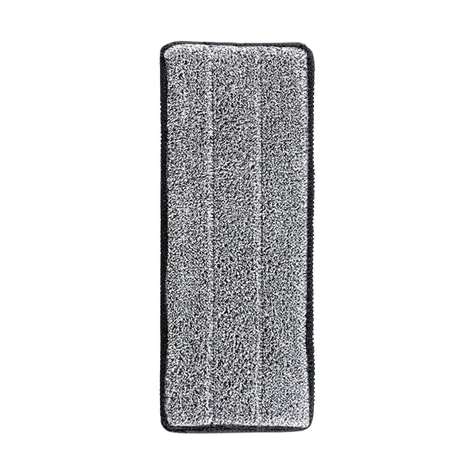 3-20 pces microfibra mop almofada substituição microfibra lavável spray mop poeira mop doméstico mop cabeça almofada de limpeza cor cinza