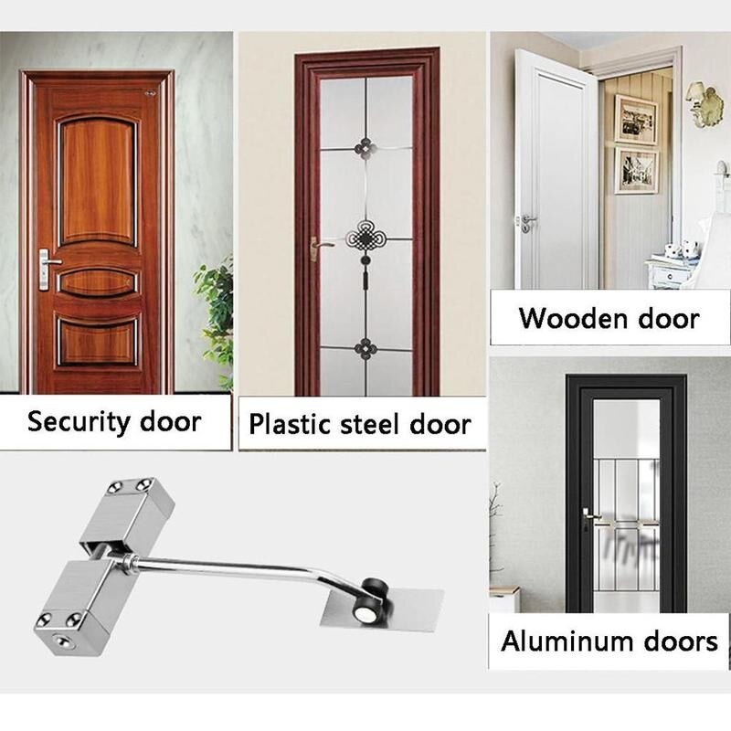 Adjustable Automatic Strength Spring Door Closer Hinge Closing Rated Channel Adjustable Single Door Door Strength Fire K7M4