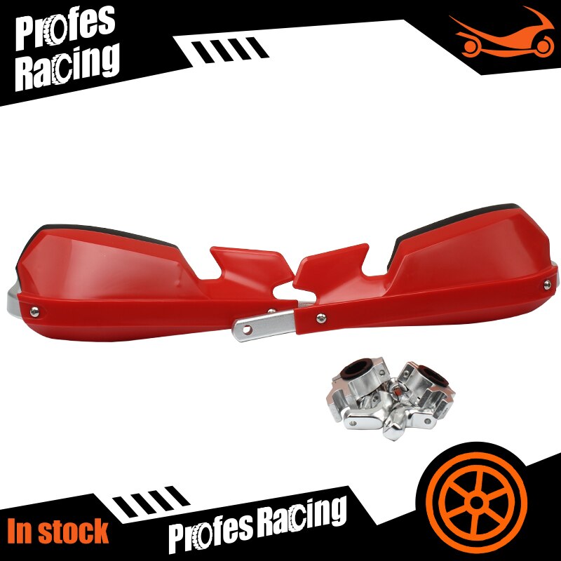Motorcycle Universal 22/28MM Hand Guards Dirt Bike Handguards for ATV Quad CR CRF YZF KXF RMZ BSE Pit Bike Racing Hand Guard: Red