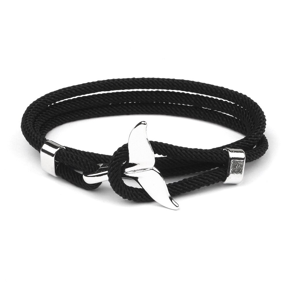 Wal Schwanz Armbinde Handgemachte Seil Armbänder Für Frauen Pulseras Schmuck Einstellbare Charme Bracciali Donna Anker Männer Zubehör: 8