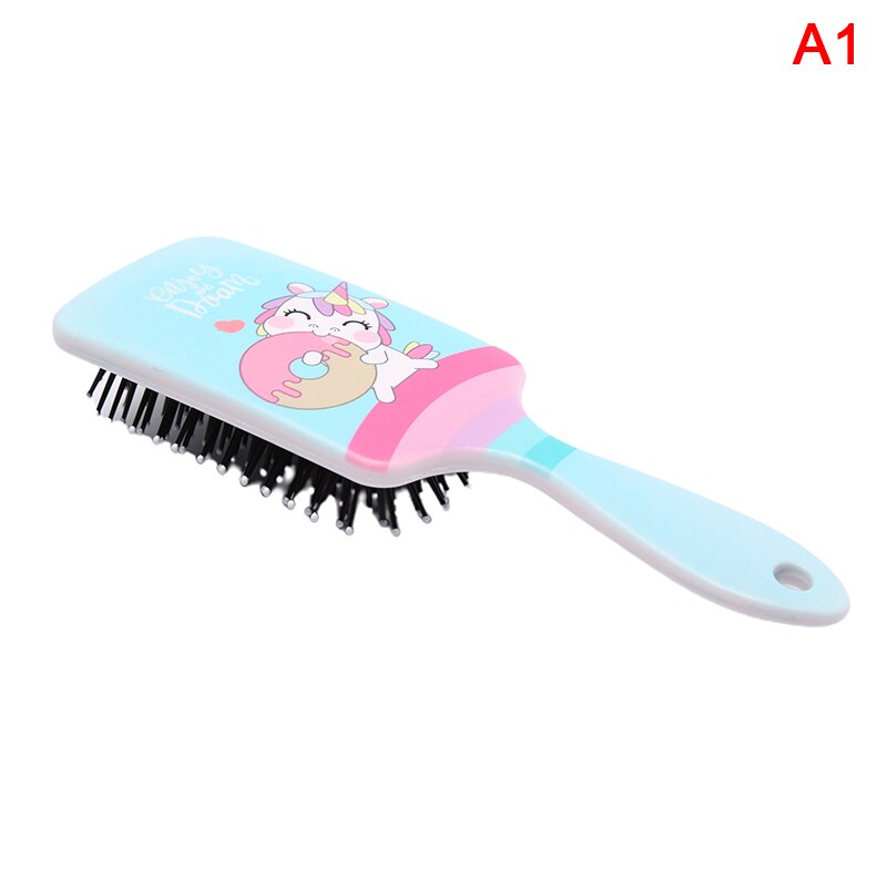 Cute Animal Anti-static Hair Brush Massage Comb Shower Wet Detangle Hair Brush: A1