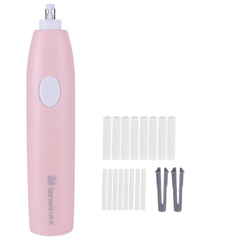 Tenwin Adjustable Mechanical Rubber Electric Eraser Pencil Refill Mechanic Stationery for Kids Highlights For Sketch Drawing: C