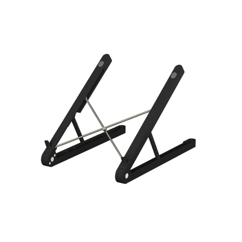 Soporte plegable para ordenador portátil para MacBook Pro, soporte ajustable ABS para tableta, portátil, soporte de escritorio para iPad: 02