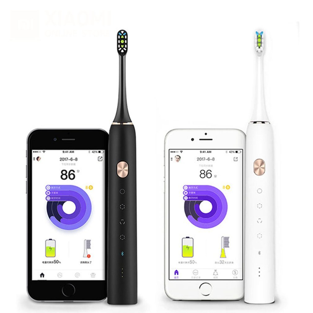 Technology Automatic Sonic Electric Toothbrush Induction Rechargeable Waterproof Ergonomic Toothbrush