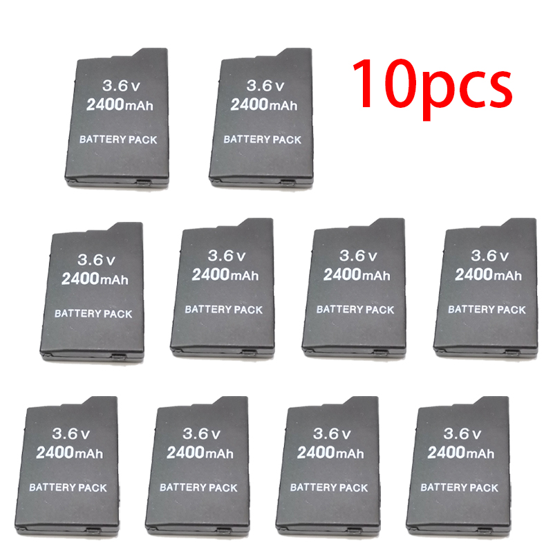 Batteria di backup 3600mAh per SONY PSP 2000 Console di gioco portatile Batterie di backup per SONY PS Lite PSP-2000 PSP-3000 PSP-3004 Nuovo: nero