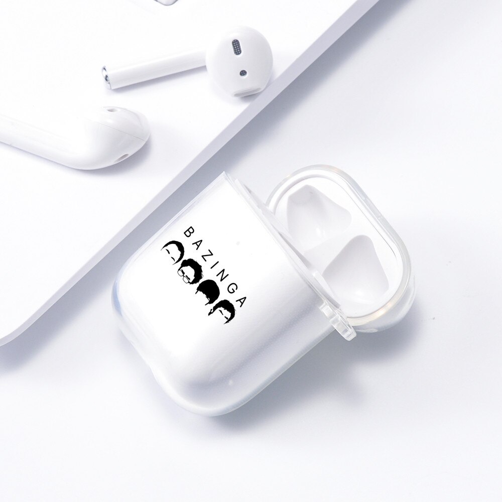 Grappige tv-serie de oerknaltheorie hoesje voor airpods 2 hoesje bluetooth siliconen oplaaddoosje funda voor airpods 2 hoesje airpods 12