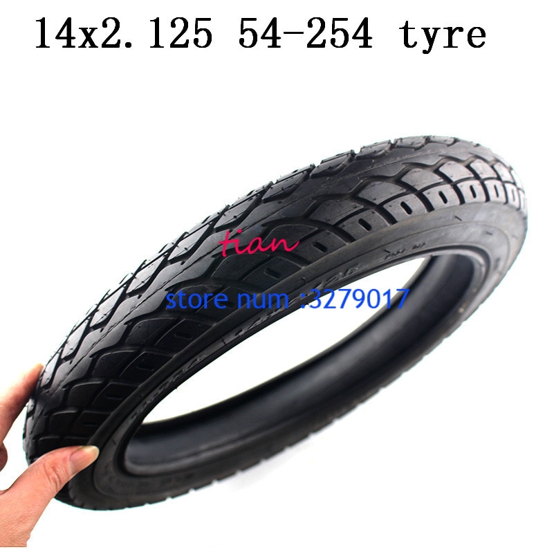 14x2.125 bike folging electric scooter tyre 14 x 2.125 tyre for Gas Electric Scooters 14 inch E-bike wheel tire