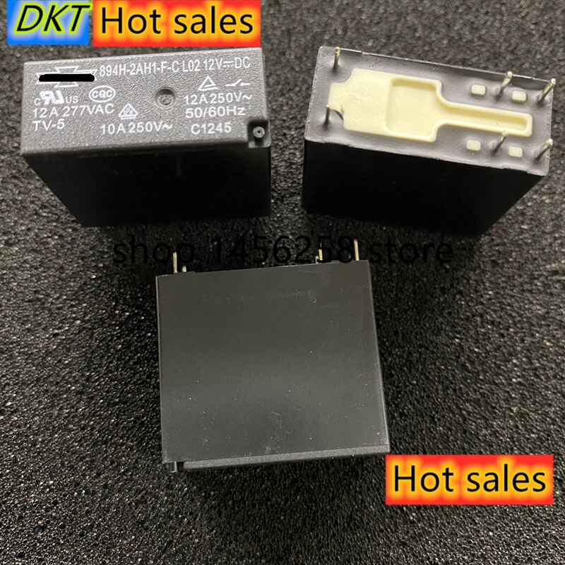 100%  originale neue sang chuan 894h-2 ah 1- f -c 894h-2 ah 1- f-c -12 vdc 894h-2 ah 1- f-c -12v 894h-2 ah 1- f-c -dc12v 6 pins 12a 12 vdc power rel
