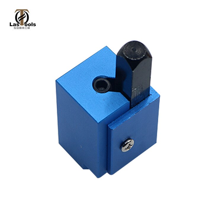 Wood Working Square Mini Handy Tool Drill Bit Carving DIY Woodworking Garden Punch Hole Opener Template Door Box Carpentry Tools: BLUE