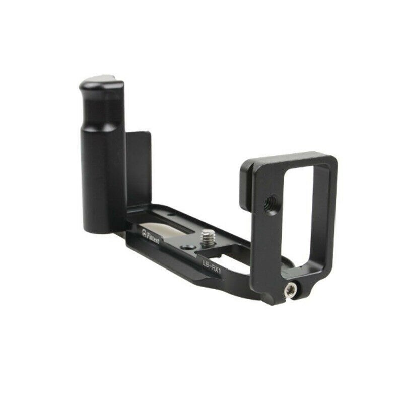 JINTU Pro – support de poignée en métal noir QR L, plaque/L, pour appareil photo sans miroir Sony RX1 RX1R