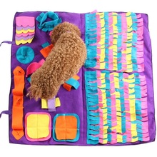 Afneembare Wasbare Hond Snuiven Pad Producten Voeden Huisdier Mat Geur Kat Training Pads Stress Release Neus Werk Katten Honden Deken
