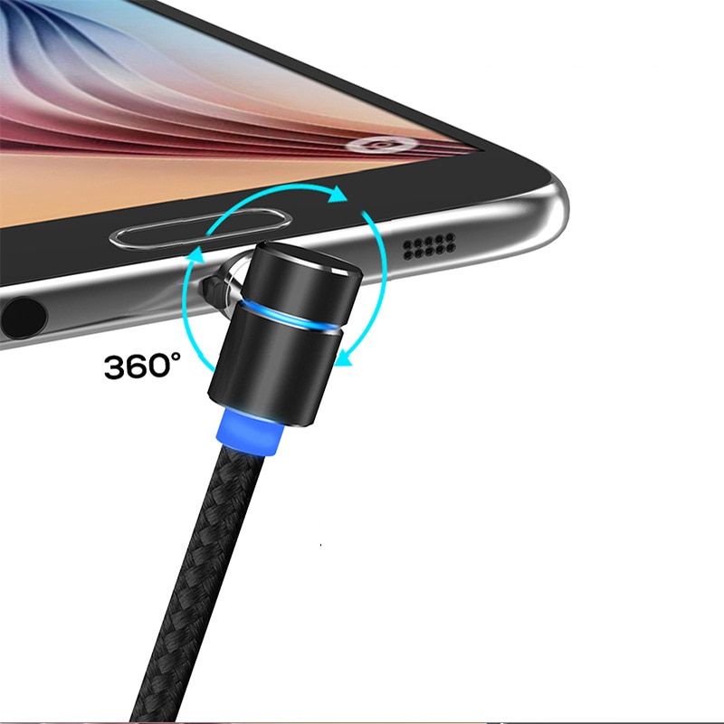 Magnetische Kabel 1M Micro Usb Type C Quick Charge Cord Voor Iphone 11 Samsung S10 Xiaomi Usb Type-C Kabel Magnetische Charger