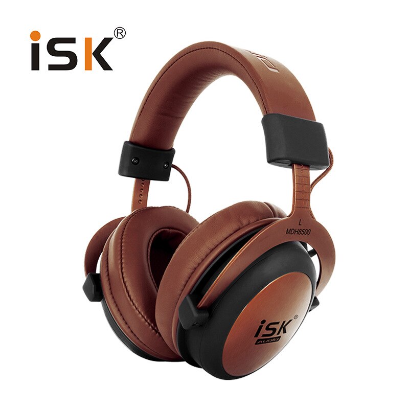 ISK MDH8500 Monitoring Headphones Fully Enclosed Dynamic Noise Canceling Stereo Earphone Headset Studio Headphones: no box
