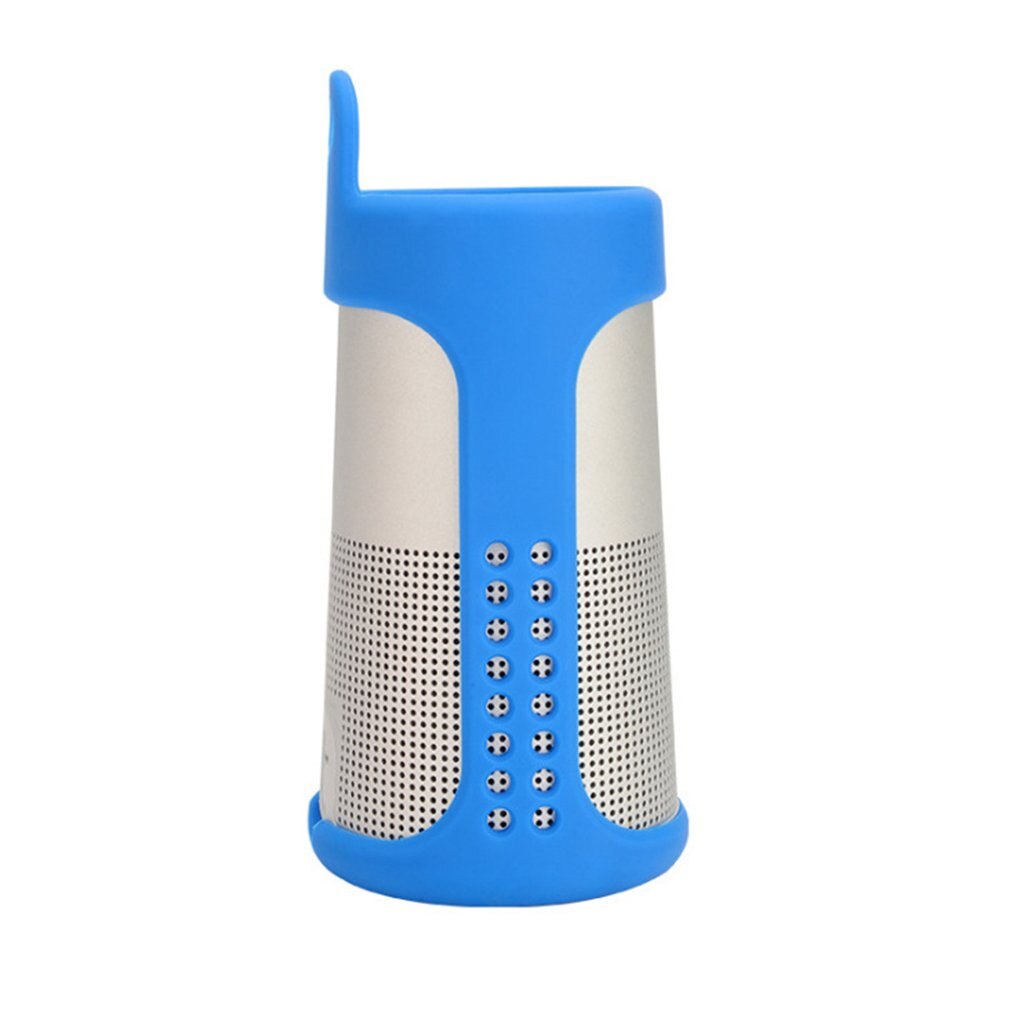 Capa protetora de silicone macio para soundlink revolve sling carry capa acessórios da pele: Azul
