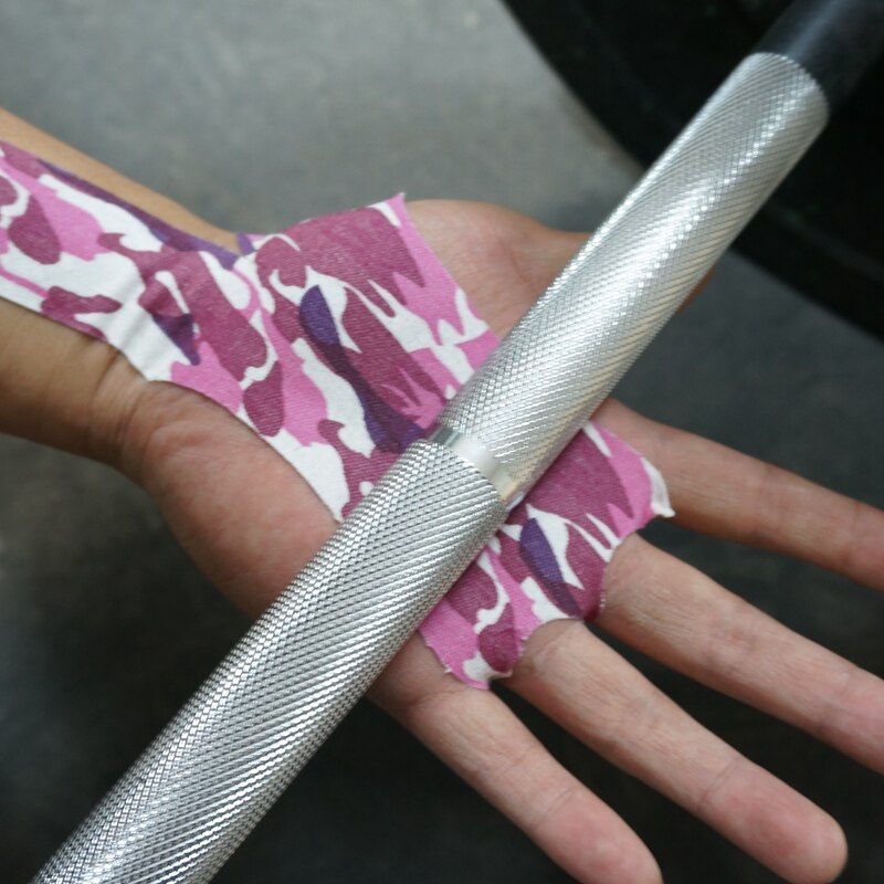 Hand Bescherming Atletische Haak Tape Grips Voor Power Schoon, gymnastiek-Zelfklevende-Huid Strak-Krijt En Zweet Vriendelijke