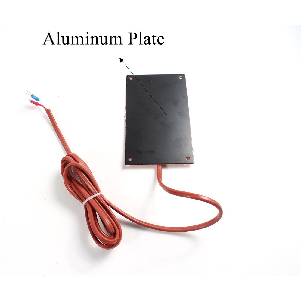 150 mm x 90mm 5v 12v 24v siliconen verwarmingsmat, elektrische siliconenrubber verwarmingsmat, verwarmde bedplaat, flexibel, waterdicht, 3d printer