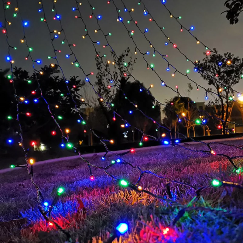 LED Solar Powered Fairy Lights Outdoor Waterproof Solar Star String Lights for Christmas Patio Garden Yard Porch Wedding Decor