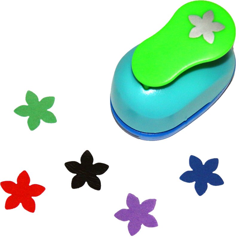 freeship25mm star punches for eva paper punch craft perfurador cutter scrapbooking paper punch for kids furador diy puncher R339: White