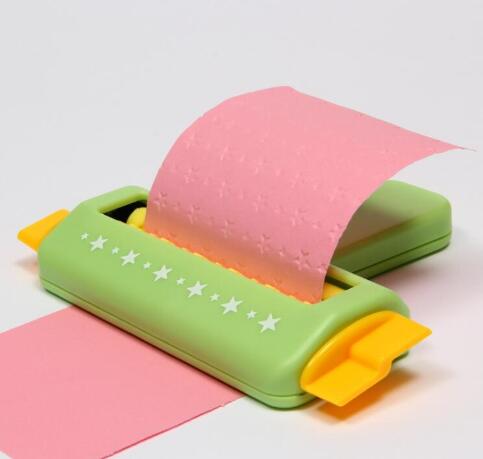 fancy DIY Hand tool Paper Embossing Machine Craft Embosser For Paper Scrapbooking School Baby YH49: 01