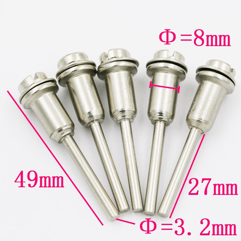 3,2mm/6mm Dorn Binde Stange Verlängerung Stange für Mini Sägeblatt Energie Werkzeuge Zubehör Anzug für 10mm Innere See Sägeblatt