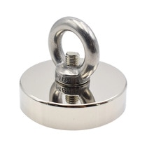 Strong Powerful Round Neodymium Magnet Hook Rescue Magnet Fishing Equipment Hold 3.58