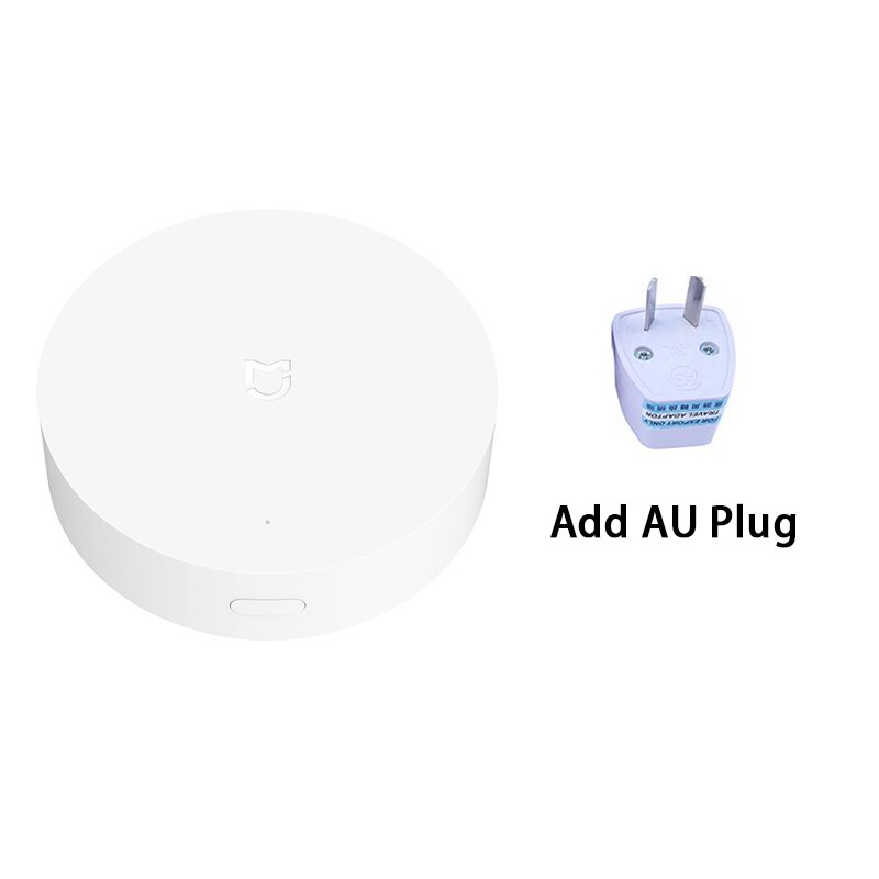 Xiaomi Mijia Multi-Mode Gateway 3 ZigBee Alarm System smart-home WIFI Bluetooth Mesh Hub Voice Remote Control Night Light Bell: 1 pices add AU