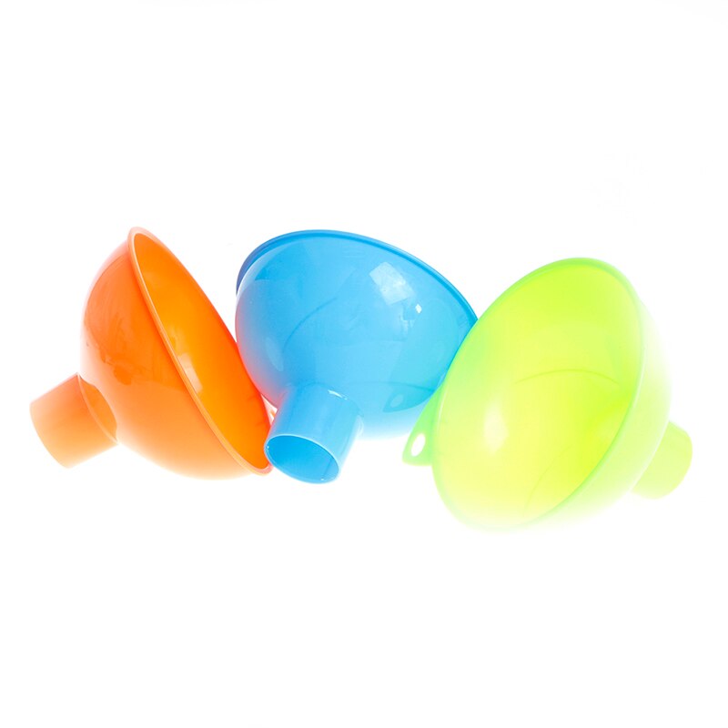 Kitchen Funnel - Wide Mouth Durable Plastic Reusable for Oil Fuel