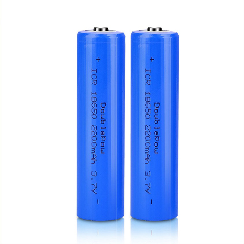 100% capacidade 18650 2200mah 3.7v nova bateria de lítio recarregável original para calculadora de calendário eletrônico
