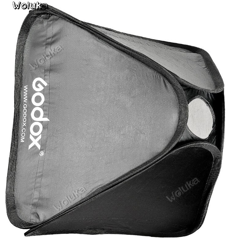 Godox studio fotoblixt softbox light kit 60 x 60cm / 24 "  * 24 " + s typ fäste bowens mount speedlite soft box  no00dg t03