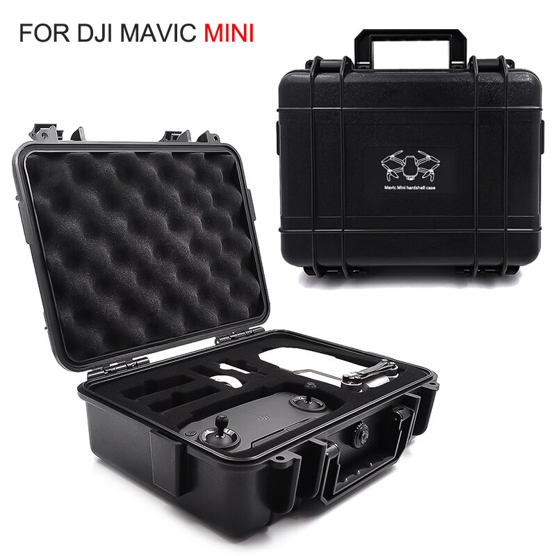 Scatola di Immagazzinaggio impermeabile anti-sismica Per DJI Mavic Mini RC Drone Accessori Compatta Impermeabile di Immagazzinaggio di Corsa Dura Della Cassa Della Scatola