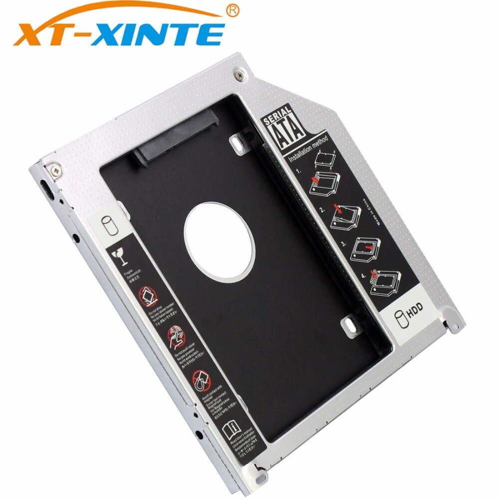 SATA 2ND Festplatte SSD HDD Caddy für MacBook Pro A1278 A1286 2,5 "/9,5mm SATA zu SATA HDD Caddy