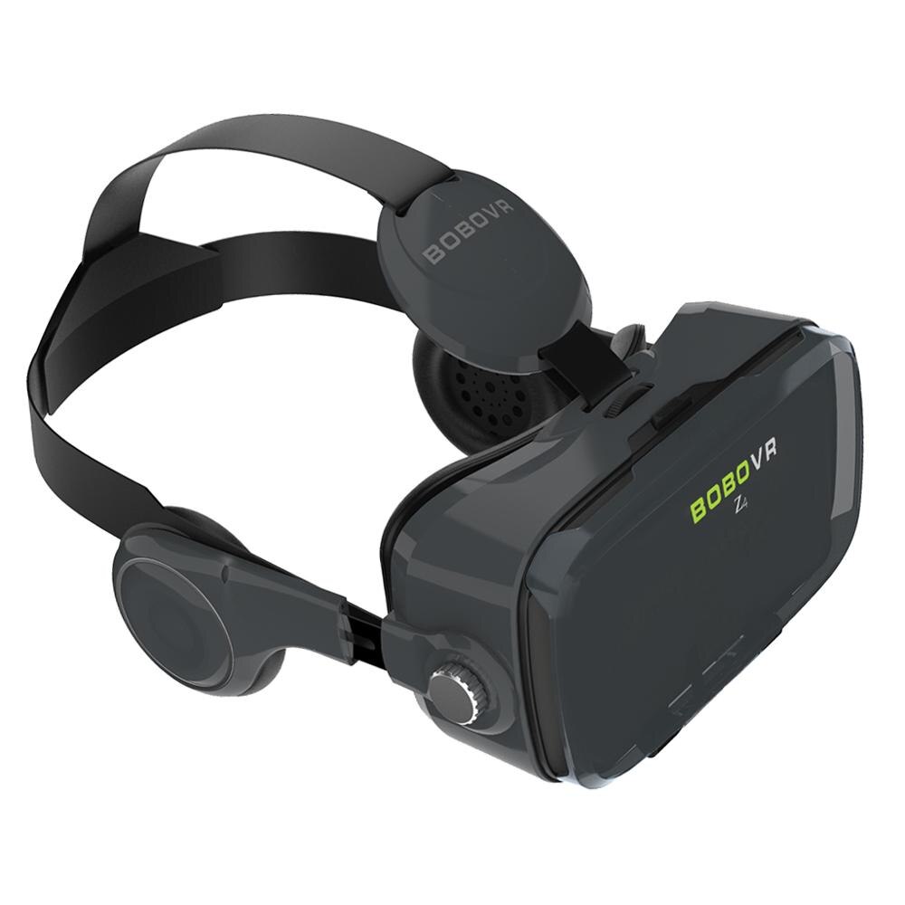 Bobovr-capacete de realidade virtual 3d de couro, bobo vr z4/z5/z6, celular de 4 a 6 polegadas, fone de ouvido estéreo, telefone móvel, óculos virtuais