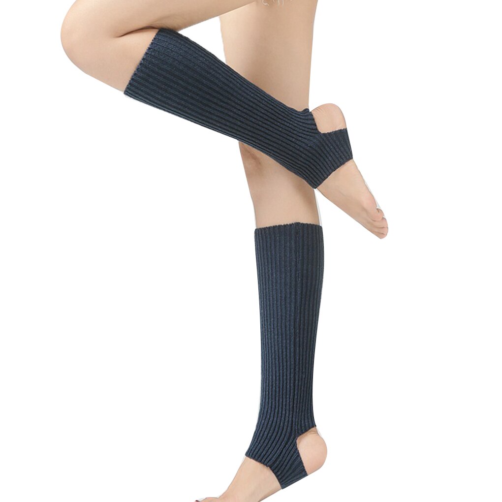 Woman Latin Socks Fitness Dancing Female Daily Wear Exercising Warm Long Section Knitting Walking Socks: NO.8