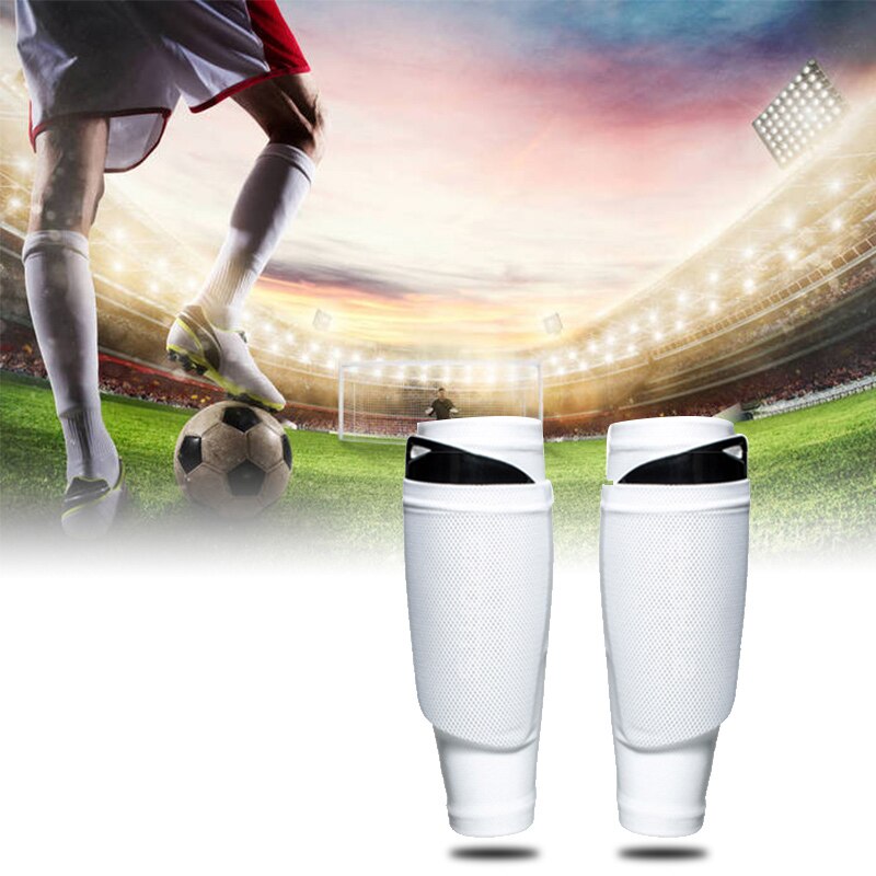 Soccer Shin Pads Guard Socks Football Leg Support Sleeve Pad Football Calf Socks Protector Breathable Protective Sleeves Pads