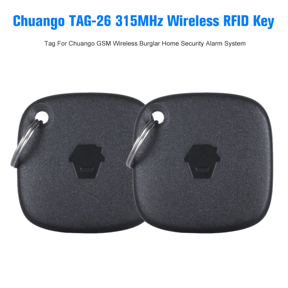 Chuango TAG-llave RFID inalámbrica, sistema de alarma de seguridad para el hogar, antirrobo, GSM, 26, 315MHz