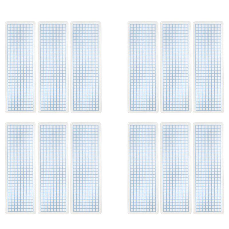 40Pcs Washi Cards Tape Sample Boards Washi Tape Boards Plastic Washi Cards