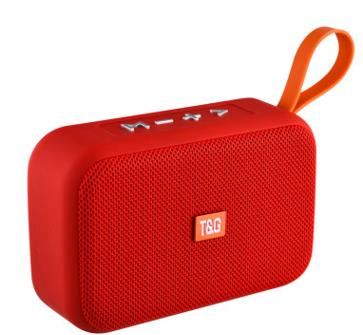 Tg506 bluetooth-luidsprekers, draadloze geluidsbox, draagbare subwoofer, buitensport-hifi-luidsprekers, ondersteuning voor tf-kaart, fm-radio en aux: Rood -tg506