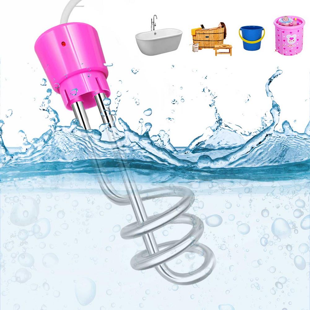 1500W 110V Water Heater Portable Electric Immersion Water Boiler