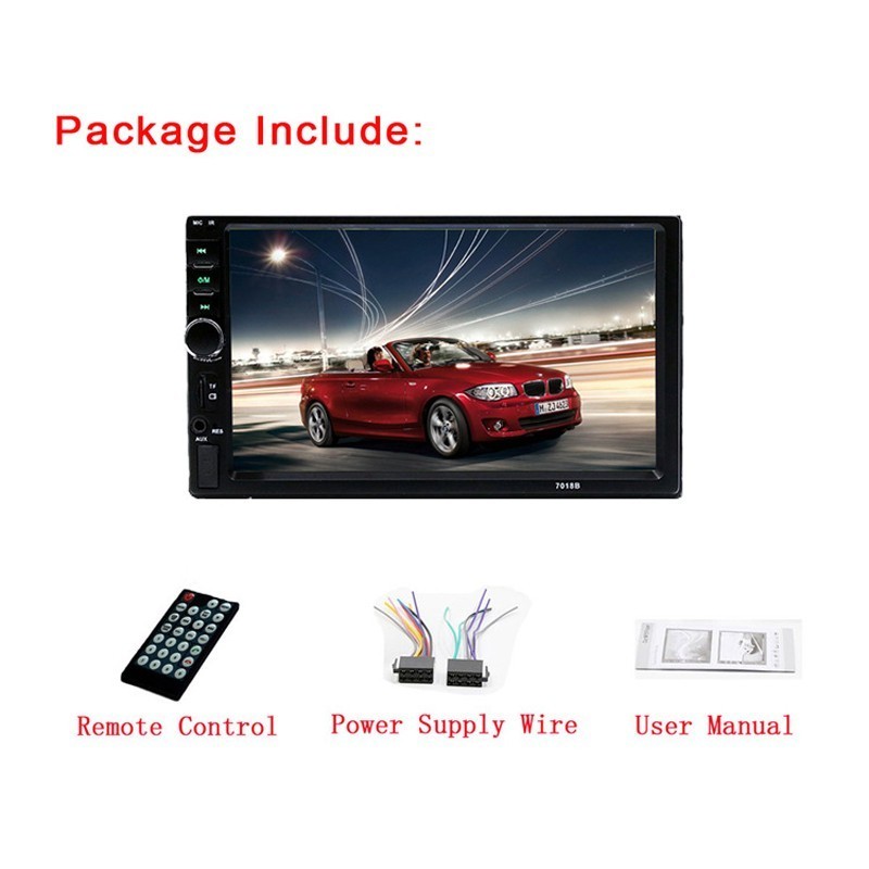 Universal HD 7 Inch Car MP4 Car MP5 Bluetooth Handsfree Reversing