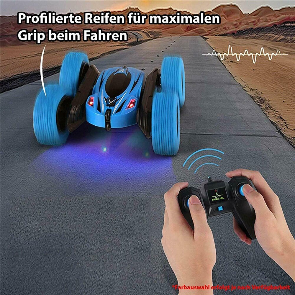 Remote Control Car, 360° Rotate Stunt Car RC 4WD High Speed Off-Road Kids Toy