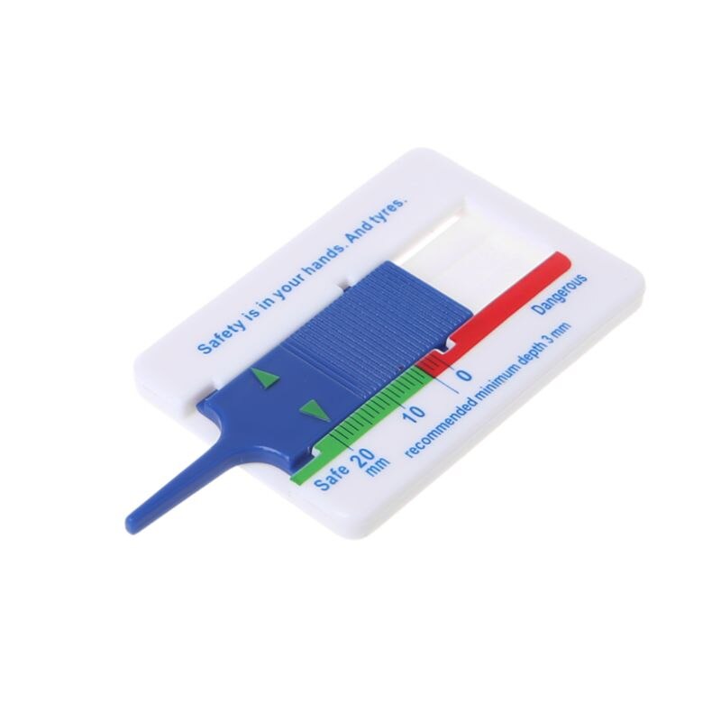 Medidor de profundidad del dibujo del neumático, herramienta de medida de la rueda del remolque de la motocicleta del coche, pinza de profundidad