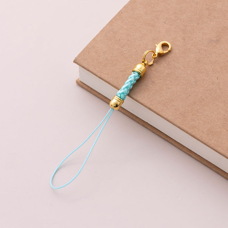 20 Stück Schlüssel bunds eil mit Bieger ing Schlüsselband Lariat Riemen Schnur für sterben Herstellung von DIY Schlüssel Ring Anhänger Zubehör